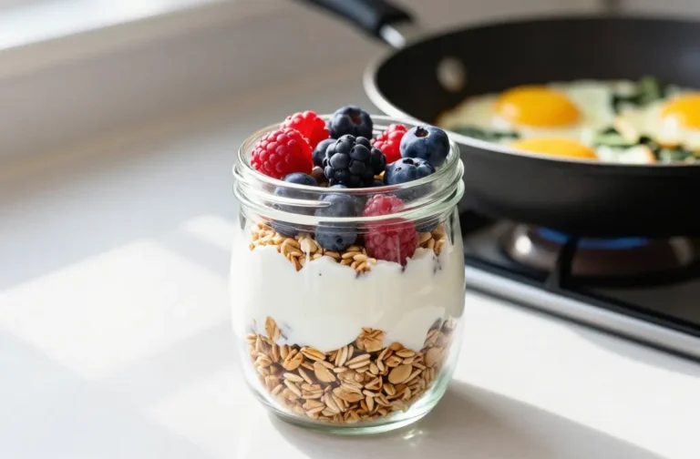 6 High Protein Breakfast Ideas to Start Your Day Right (25-30g+ Protein) Beat the Morning Blues
