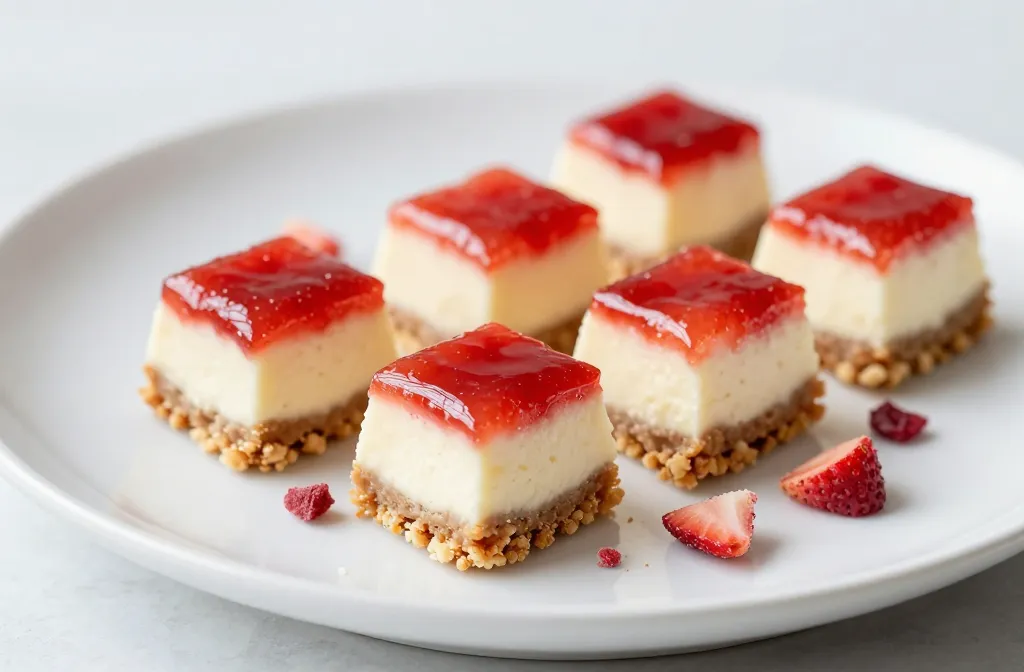 15 Strawberry Cheesecake Crunch Bites That Are Crispy & Creamy: Crispy-Smooth Dream Bites