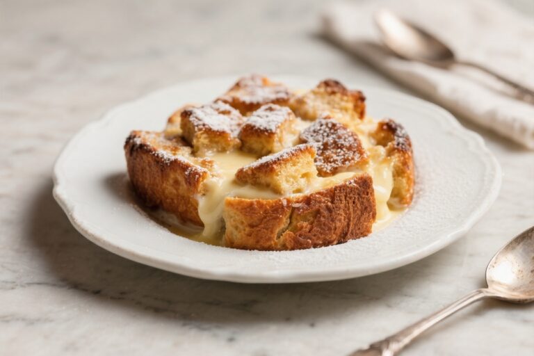Custard Bread Pudding Recipe – Comforting, Simple, and Delicious