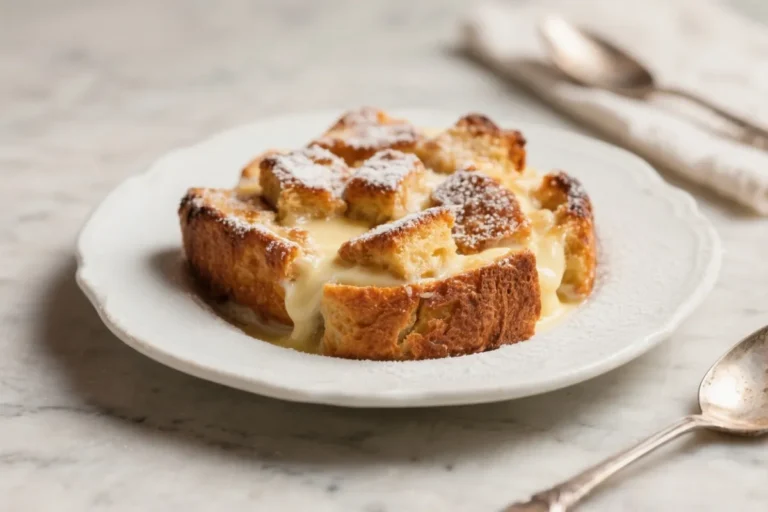 Custard Bread Pudding Recipe – Comforting, Simple, and Delicious