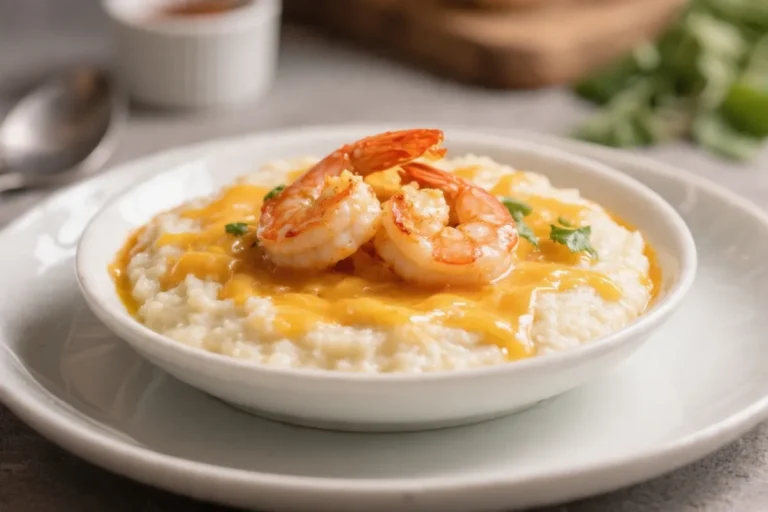 Easy Shrimp and Grits Recipe (Ready in 25 Minutes) – Rich, Cheesy & Comfort Food Classic
