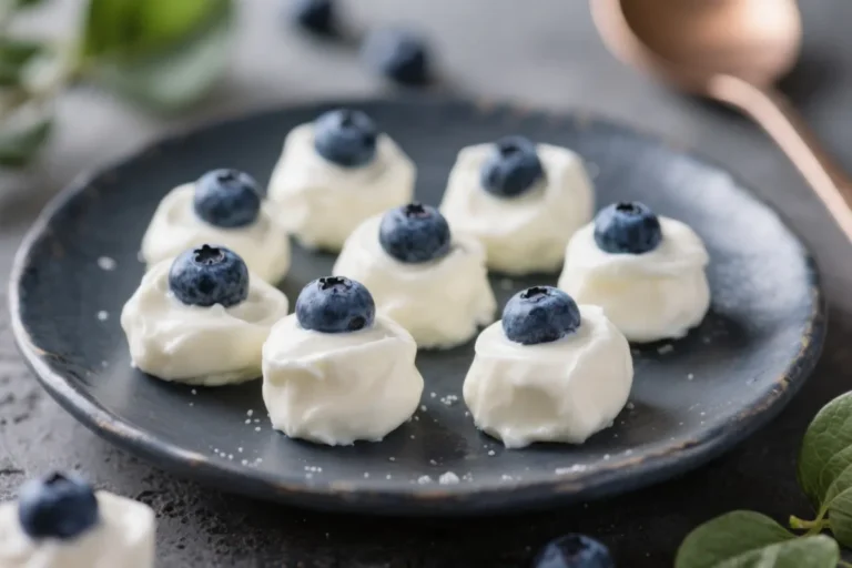 Easy Blueberry Greek Yogurt Bites Recipe with a Feel-Good Twist – Simple, Chill, and Satisfying