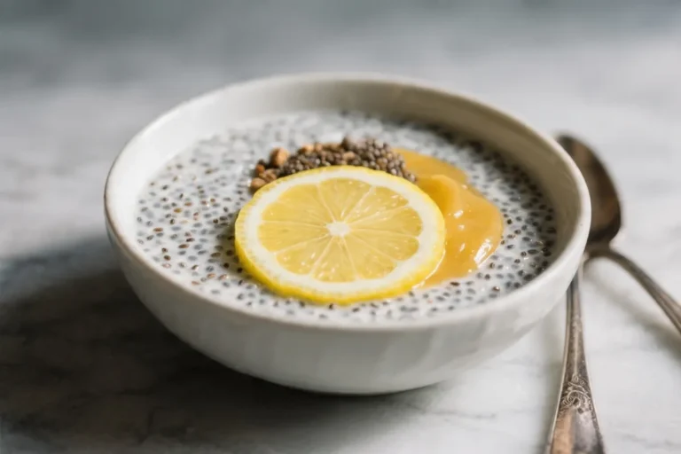 Lemon Chia Pudding Breakfast – Bright, Fresh, and Ready Ahead