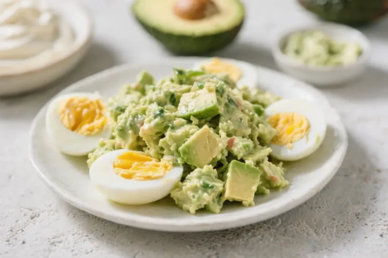 Creamy Avocado Egg Salad Without Mayo – Fresh, Simple, and Satisfying