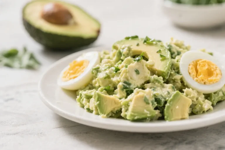 Quick Avocado Egg Salad Recipe – Ready in 10 Minutes