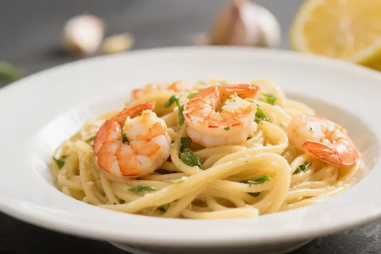 Shrimp Lemon Garlic Pasta in 20 Minutes – Fresh, Zesty & Full of Flavor