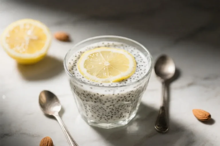 Lemon Chia Seed Pudding Almond Milk – Bright, Creamy, and Refreshing