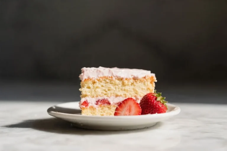 3-Ingredient Strawberry Cake 🍓 | No Sugar, No Flour, So Easy! – Simple, Fresh, and Naturally Sweet