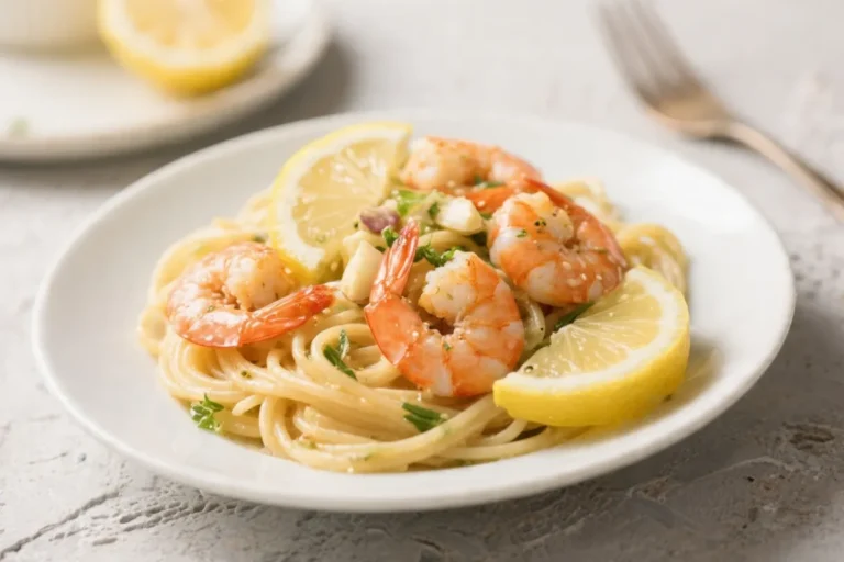 Lemon Garlic Shrimp Pasta in 20 Minutes – Fresh, Zesty & Bursting With Flavor
