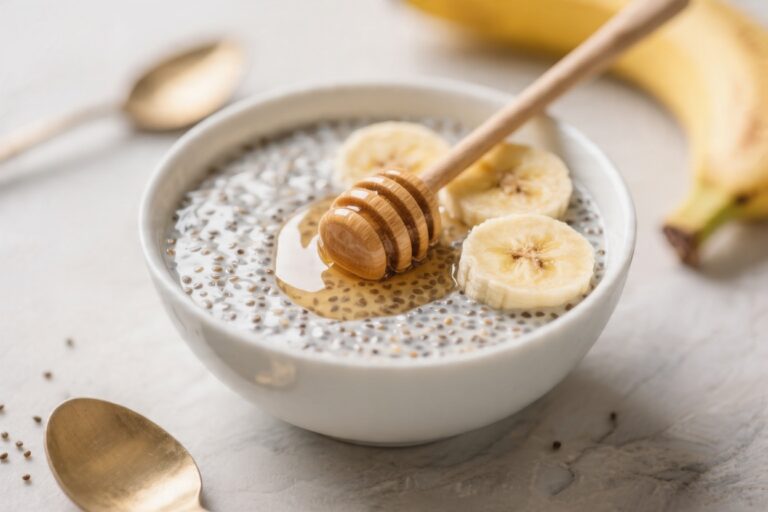 Creamy Banana Chia Pudding with Honey You Will Crave Every Morning – Simple, Satisfying, and Naturally Sweet