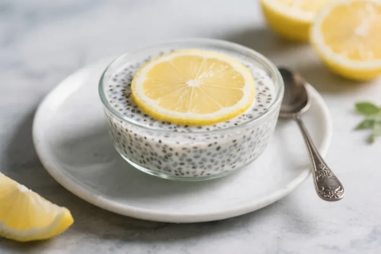 Lemon Chia Pudding Keto – Bright, Creamy, and Low-Carb