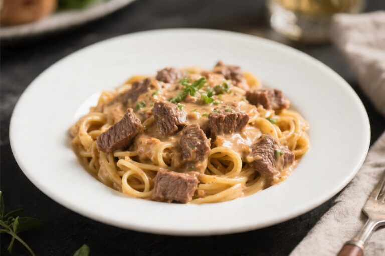 Ultimate High Protein Creamy Beef Pasta Recipe for Quick Family Dinners (Ready in 30 Minutes)
