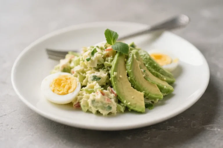 Easy Avocado Egg Salad – Creamy, Fresh, and Ready in 10 Minutes