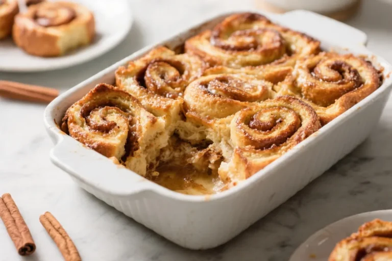 Cinnamon Roll French Toast Casserole (Easy, Make-Ahead & Perfect for Brunch) – A Crowd-Pleasing Favorite