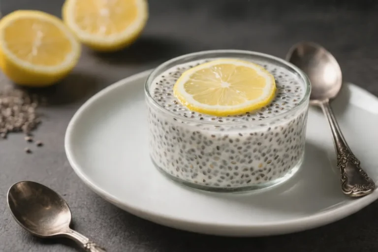 Easy Lemon Chia Pudding (Fresh, Healthy & High-Protein Snack) – Bright Flavor, No Fuss