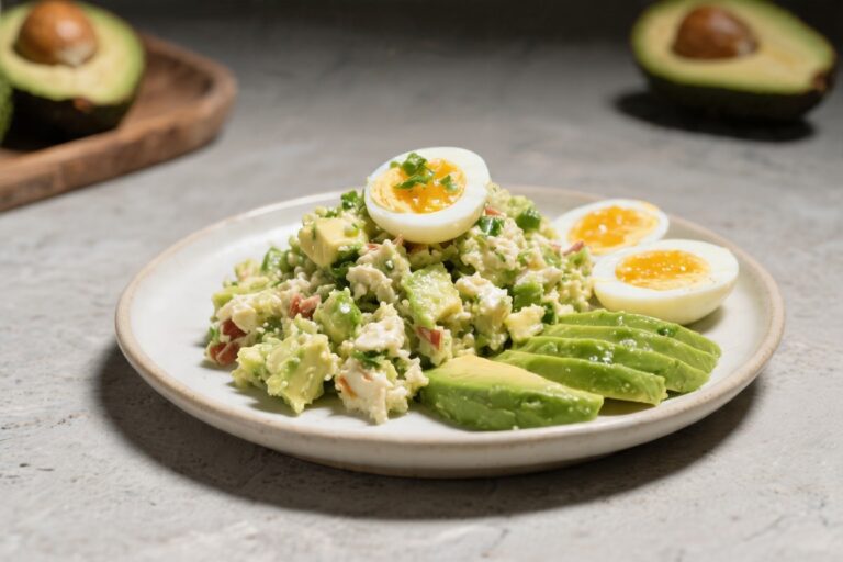 High Protein Avocado Egg Salad Recipe (No Mayo!) – 10-Minutes