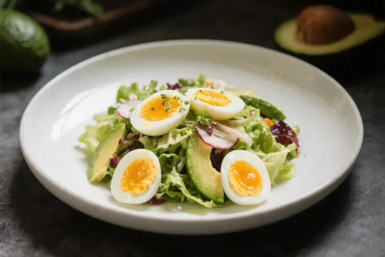 Egg and Avocado Salad – Creamy, Fresh, and Satisfying