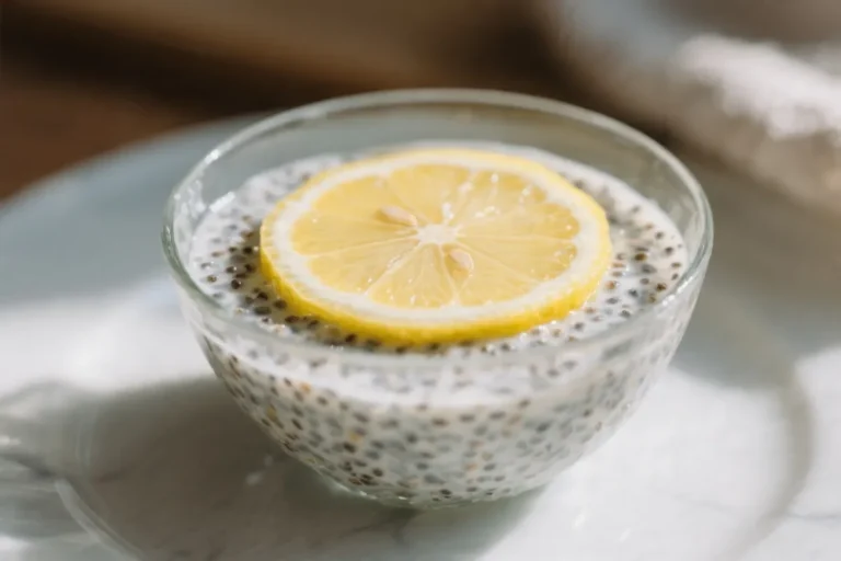 Lemon Chia Pudding Vegan – Bright, Creamy, and Ready Ahead