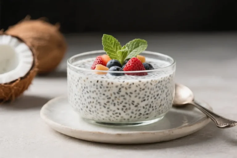 4-Ingredient Creamy Coconut Milk Chia Pudding – Simple, Satisfying, and Make-Ahead