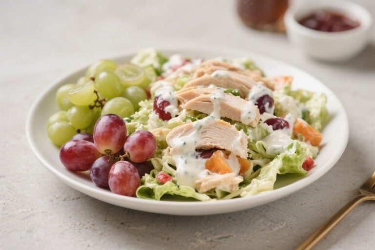Chicken Salad with Grapes: Sweet, Creamy & Perfect Healthy Lunch Idea