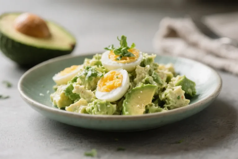 Avocado Egg Salad Recipe – Creamy, Fresh, and Simple