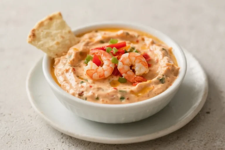 Shrimp Rotel Dip Recipe – Creamy, Cheesy, Crowd-Pleasing