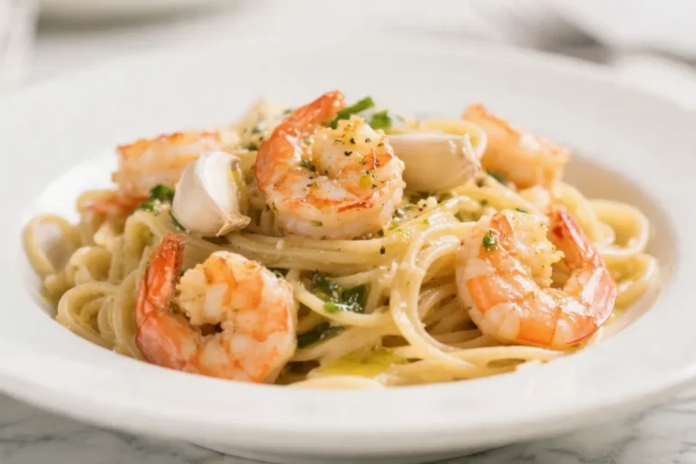 Garlic Butter Shrimp Pasta Recipe – Restaurant-Quality in Just 30 Minutes