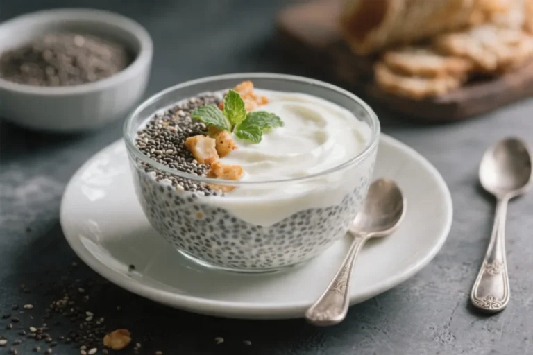 Creamy Protein Chia Pudding With Yogurt – A Smooth, Satisfying Make-Ahead Breakfast