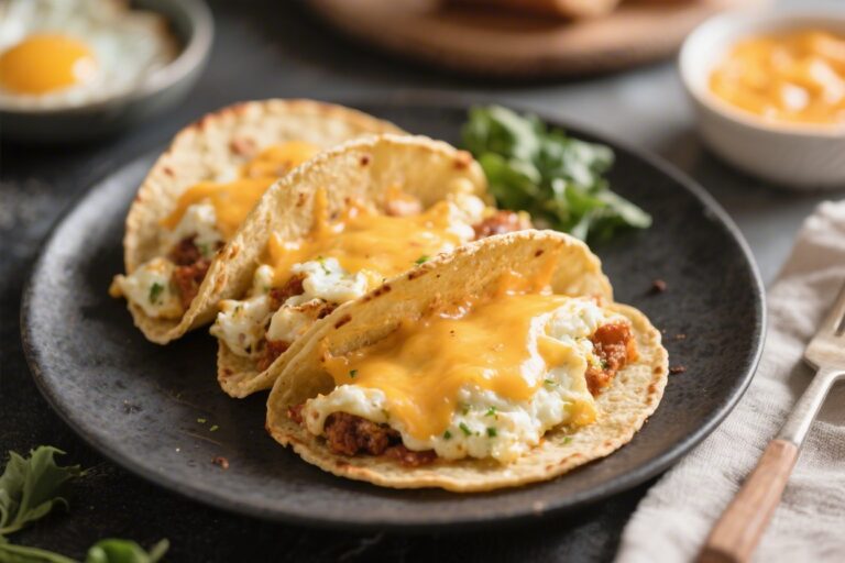 Tasty Baked Breakfast Tacos Recipe (Easy, Cheesy & Perfect for Busy Mornings) – A Simple, Satisfying Start