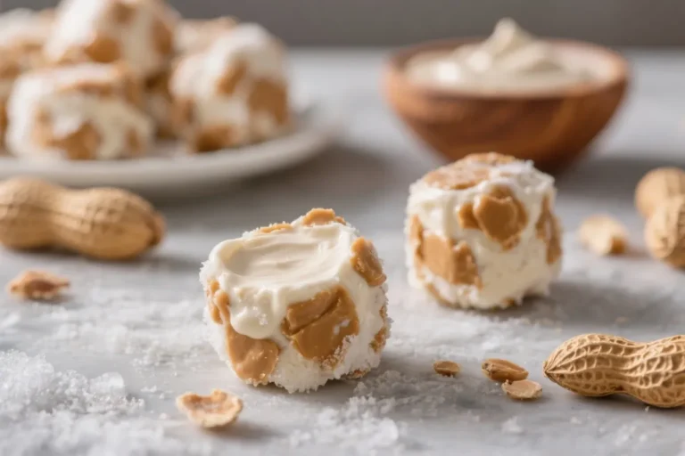 Easy Frozen Peanut Butter Yogurt Bites Ready in Minutes – A Quick, Creamy Snack