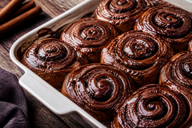 Chocolate Cinnamon Rolls Homemade – Soft, Gooey, and Full of Cozy Flavor