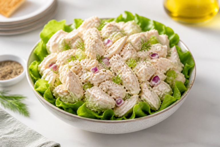 Chicken Salad Recipe With Canned Chicken – Quick, Creamy, and Flavorful