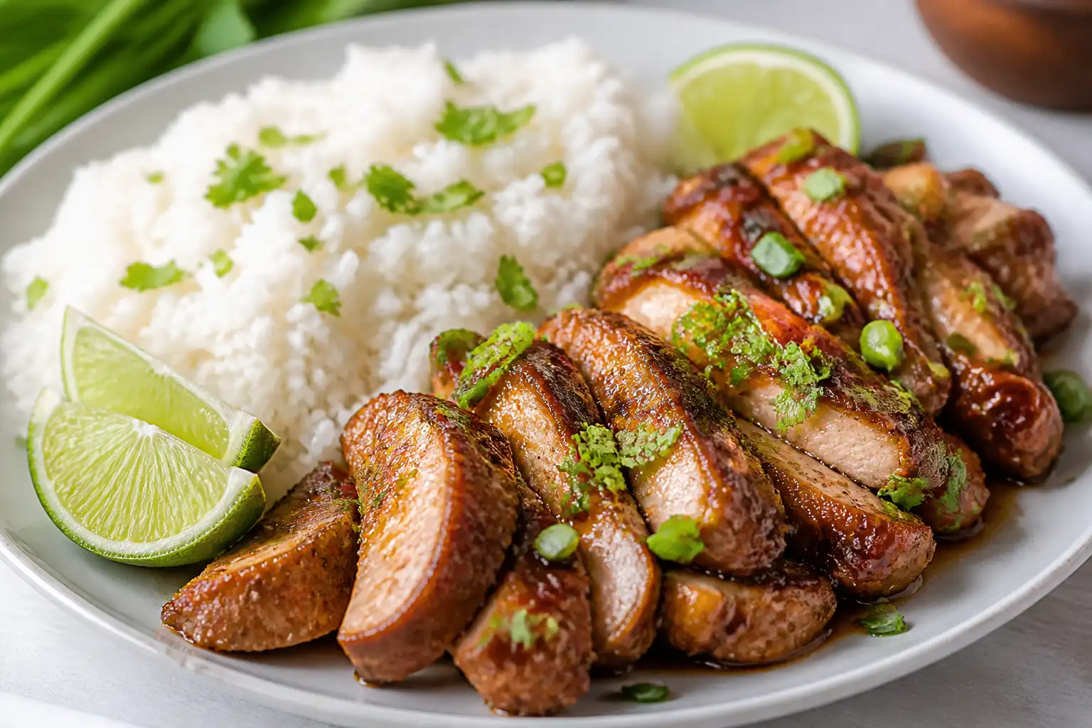 Ginger Lime Pork With Coconut Rice – Easy 30-Minute Dinner Recipe