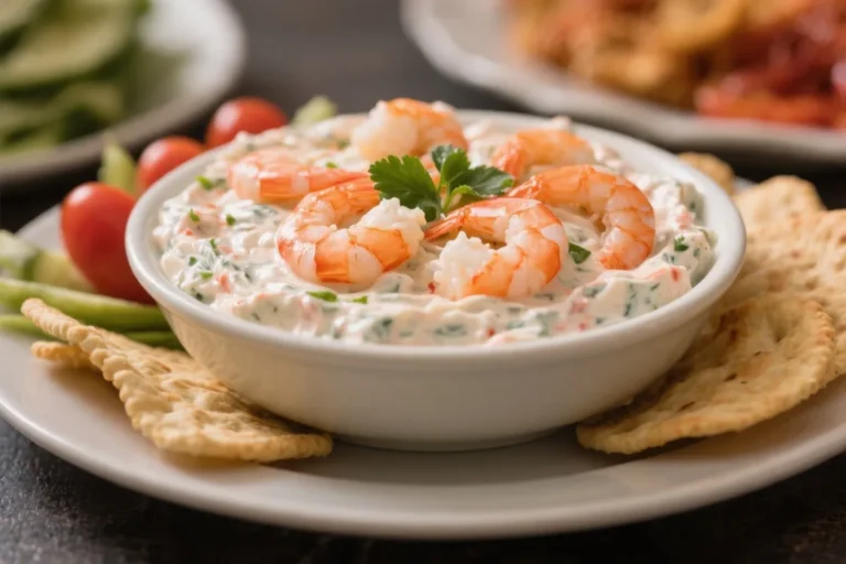 Easy Chilled Shrimp Dip for Parties – A Creamy Crowd-Pleaser