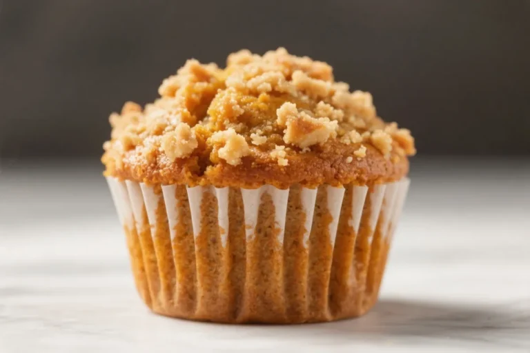 Moist Pumpkin Streusel Muffin – Soft, Spiced, and Bakery-Worthy