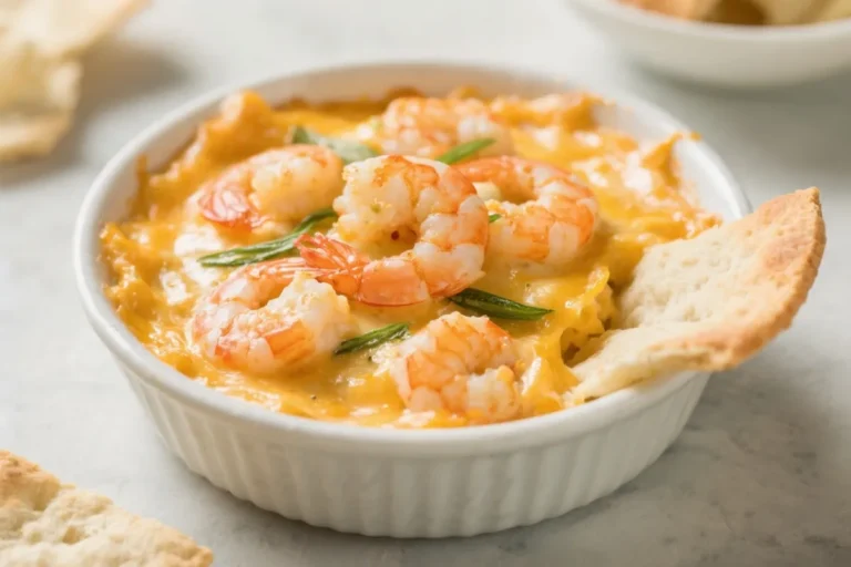 Easy Cheesy Shrimp Scampi Dip Recipe – A Crowd-Pleasing Party Favorite