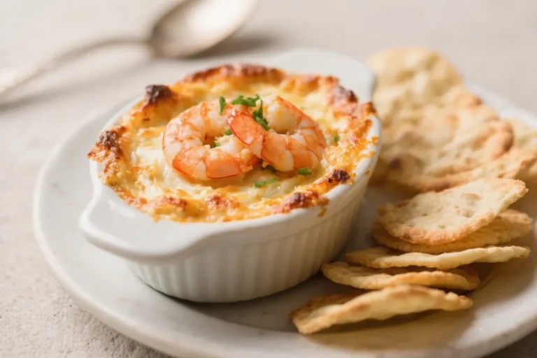 Easy Baked Hot Shrimp Dip – Creamy, Cheesy, Party-Perfect