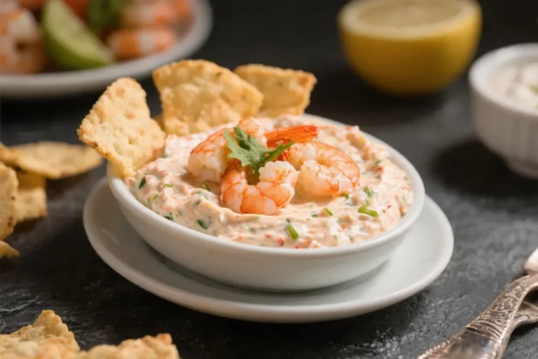 Easy Shrimp Dip for Parties & Snacks – Creamy, Zesty, Crowd-Pleasing