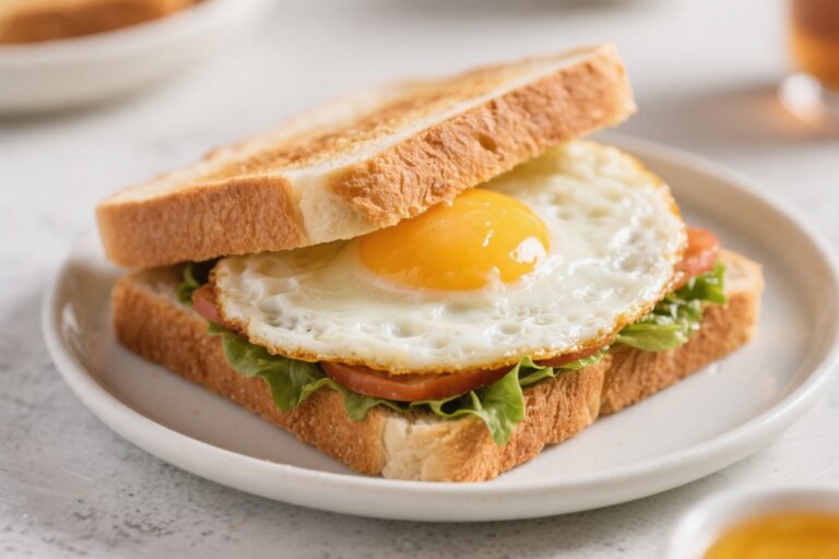 Easy Fried Egg Sandwich Breakfast – Simple, Satisfying, and Ready in Minutes
