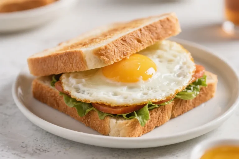 Easy Fried Egg Sandwich Breakfast – Simple, Satisfying, and Ready in Minutes