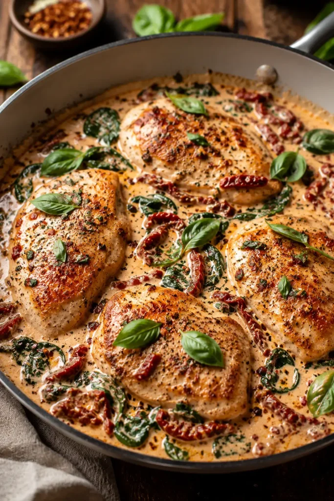 Tuscan Cream Chicken