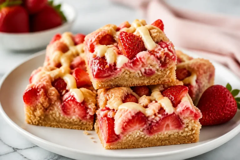 Strawberry Shortcake Brownies – The Perfect Easy Dessert
