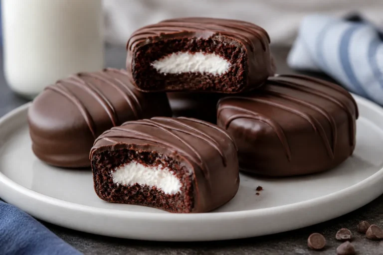 Homemade Hostess Ding Dong Cake Recipe (Easy & Delicious!) – A Simple, Crowd-Pleasing Dessert