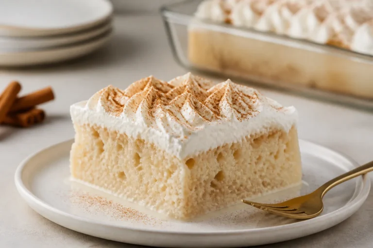 Tres Leches Cake Recipe with Box Cake Mix (Easy & Extra Moist) – Foolproof and Delicious