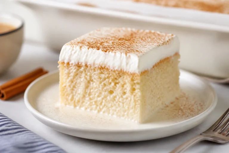Easy Tres Leches Cake With Cake Mix (Moist, Creamy & Foolproof) – A Simple, Crowd-Pleasing Dessert