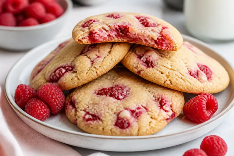 The Best Raspberry Cookie Recipe – Soft, Chewy & Irresistible