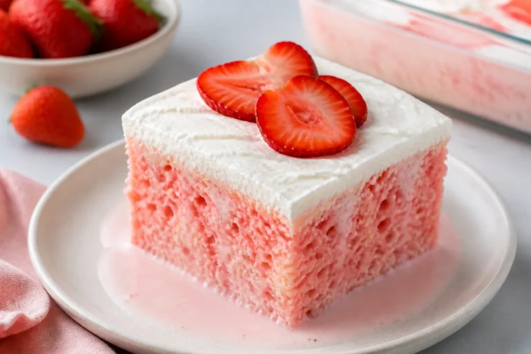 Easy Strawberry Tres Leches Cake (Moist, Creamy & Irresistible) – A Crowd-Pleasing Favorite