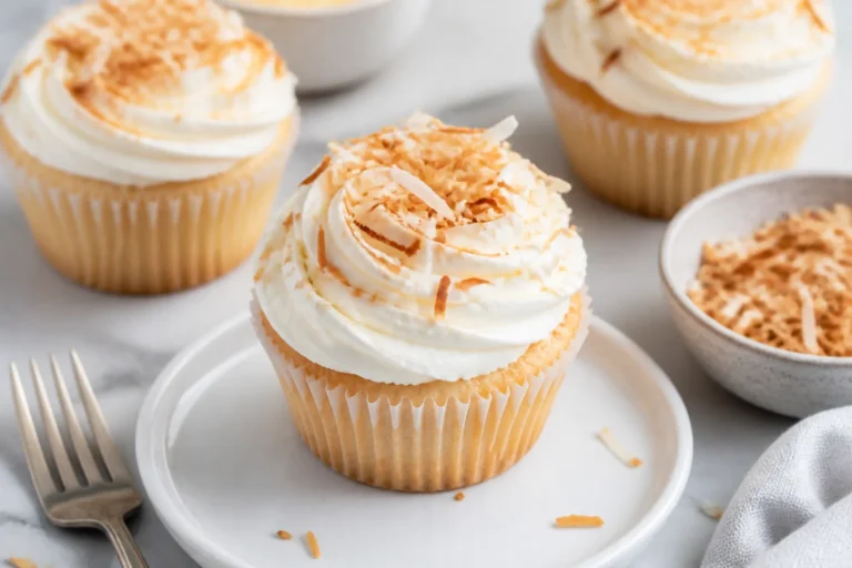Best Ever Coconut Cream Pie Cupcakes – Light, Lush, and Bakery-Worthy