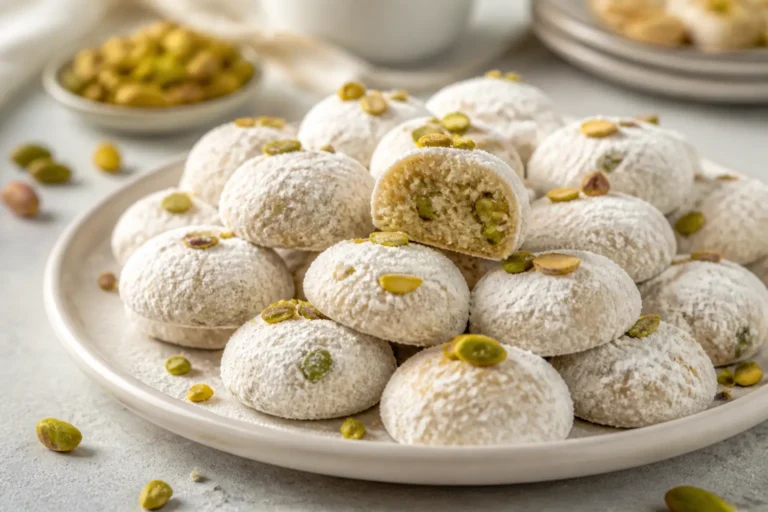 The Best Pistachio Wedding Cookies Recipe: Buttery, Soft & Melt-in-Your-Mout – Simple, Classic, Irresistible
