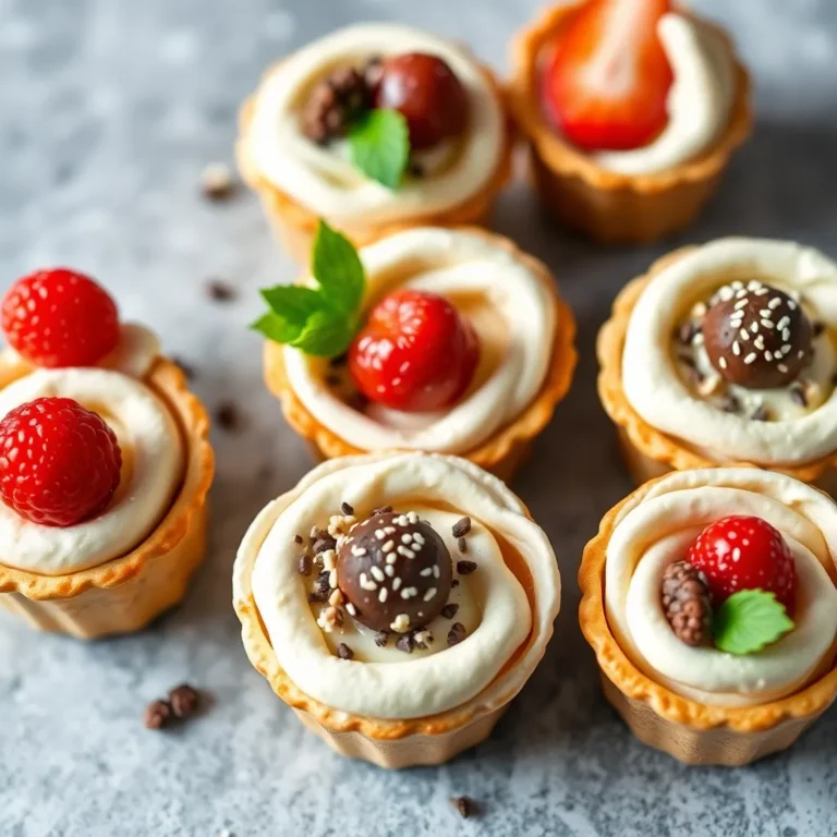 Mini Cannoli Cups